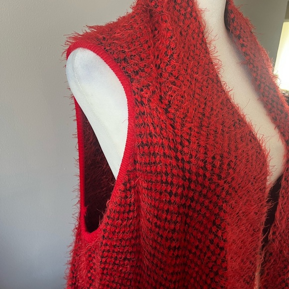 Source Unknown Sweaters - Cozy Red Women's Reversible Sweater